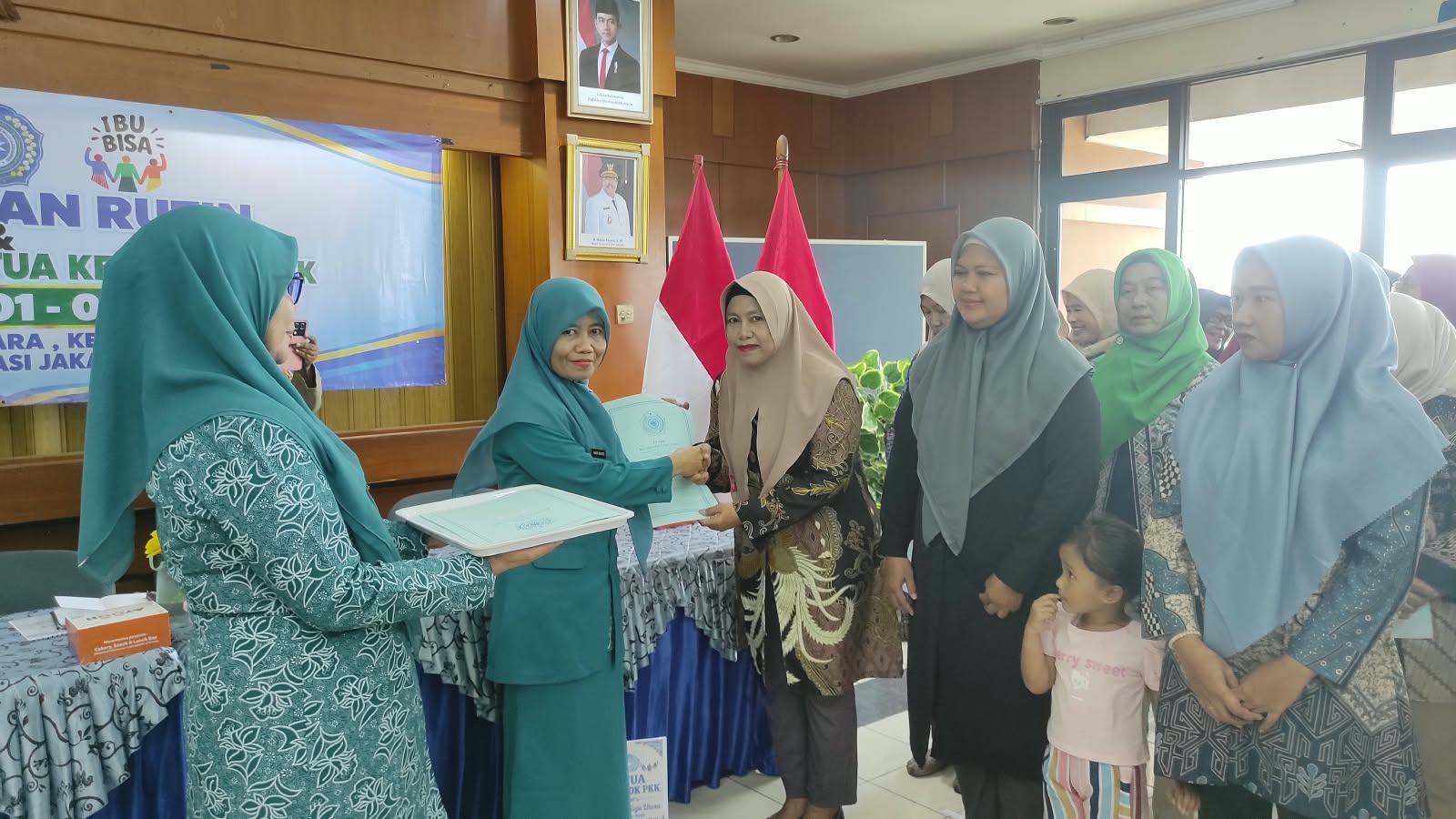 Pertemuan Rutin Kader PKK Tingkat Kelurahan Tugu Utara 1