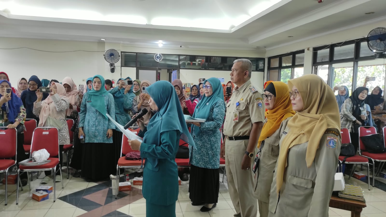 Pertemuan Rutin Kader PKK Tingkat Kelurahan Tugu Utara 5