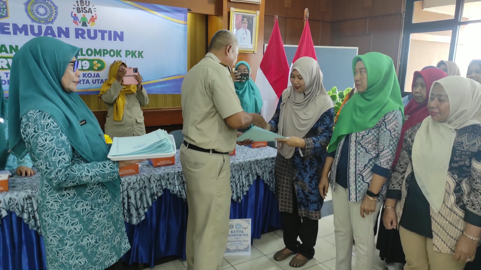 Pertemuan Rutin Kader PKK Tingkat Kelurahan Tugu Utara 4