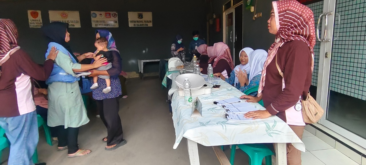 Monitoring Posyandu Kelurahan Tugu Selatan 4