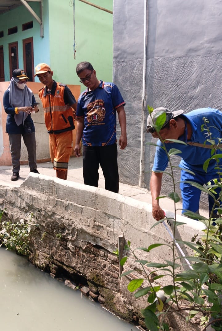 Pengukuran Pembuatan Crossing Saluran 4