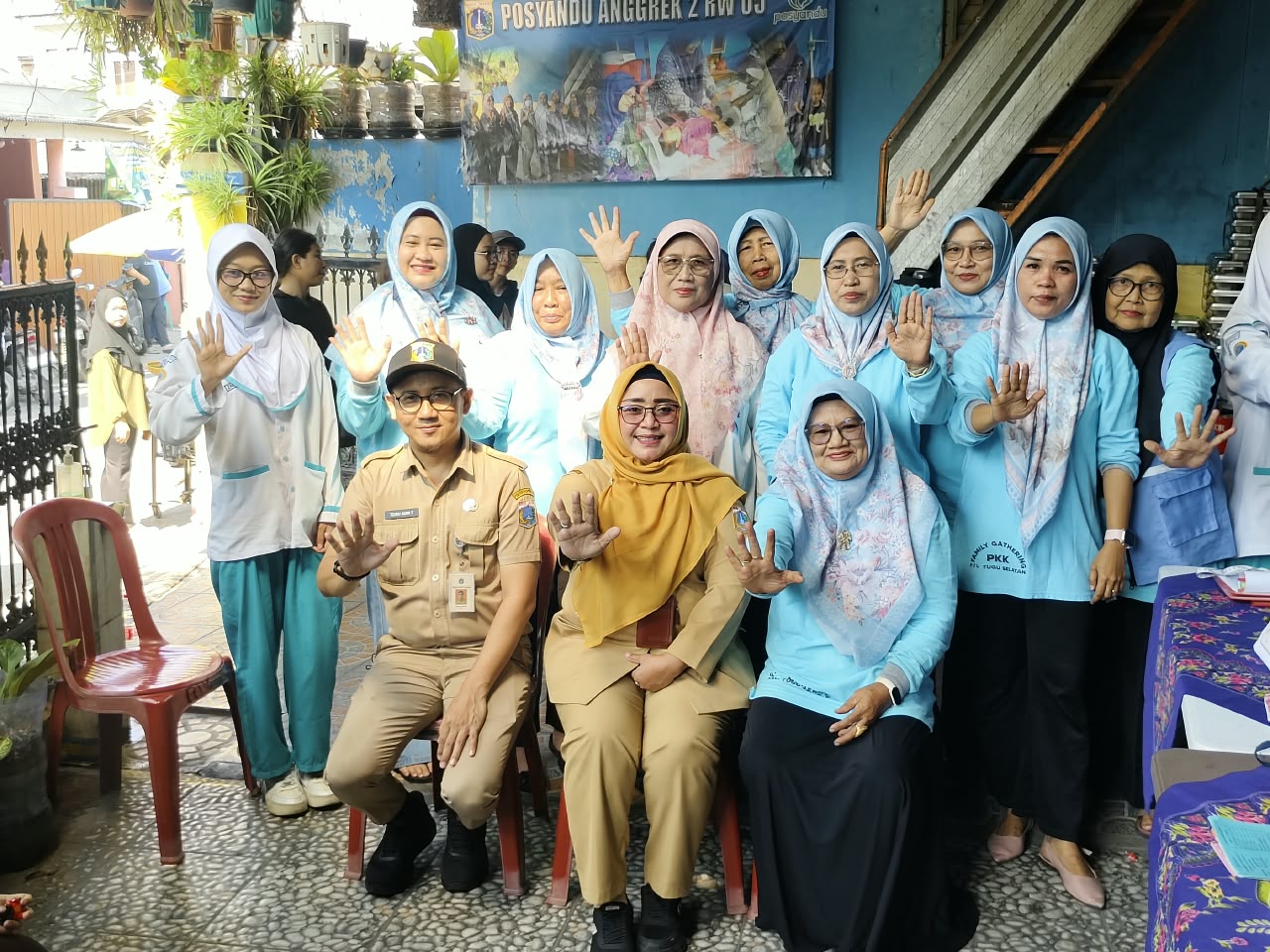 Monitoring Posyandu Kelurahan Tugu Selatan 4