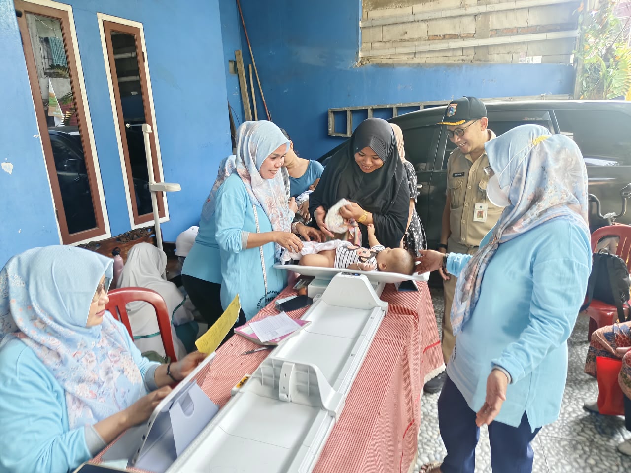 Monitoring Posyandu Kelurahan Tugu Selatan 5