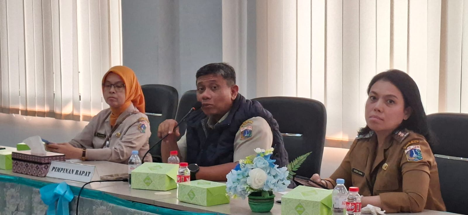 Rapat Koordinasi Mingguan Tingkat Kecamatan Koja 3