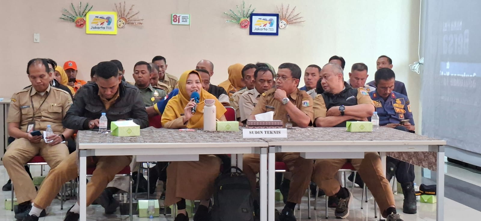 Rapat Koordinasi Mingguan Tingkat Kecamatan Koja 4