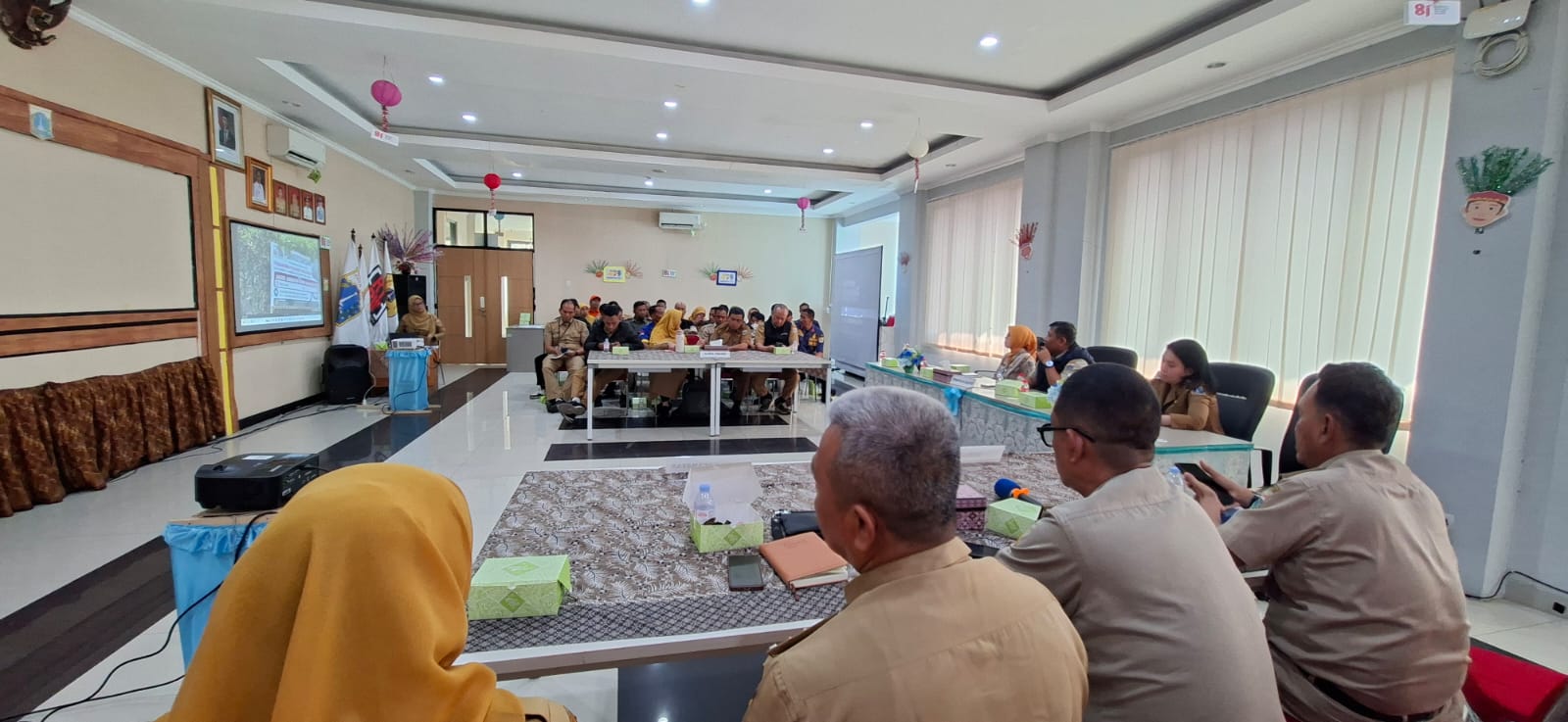 Rapat Koordinasi Mingguan Tingkat Kecamatan Koja 1