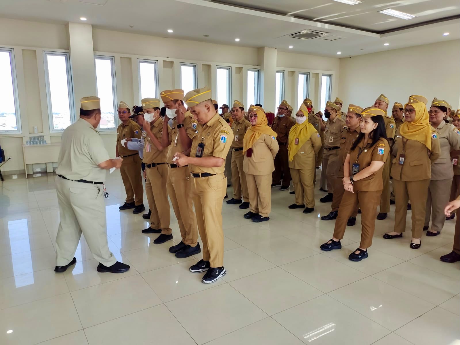 Apel Pagi Awal Bulan TIngkat Kecamatan Koja 4