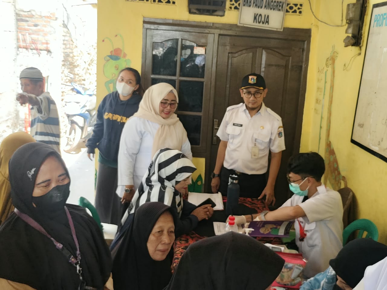 Monitoring Posyandu Kelurahan Tugu Selatan 4