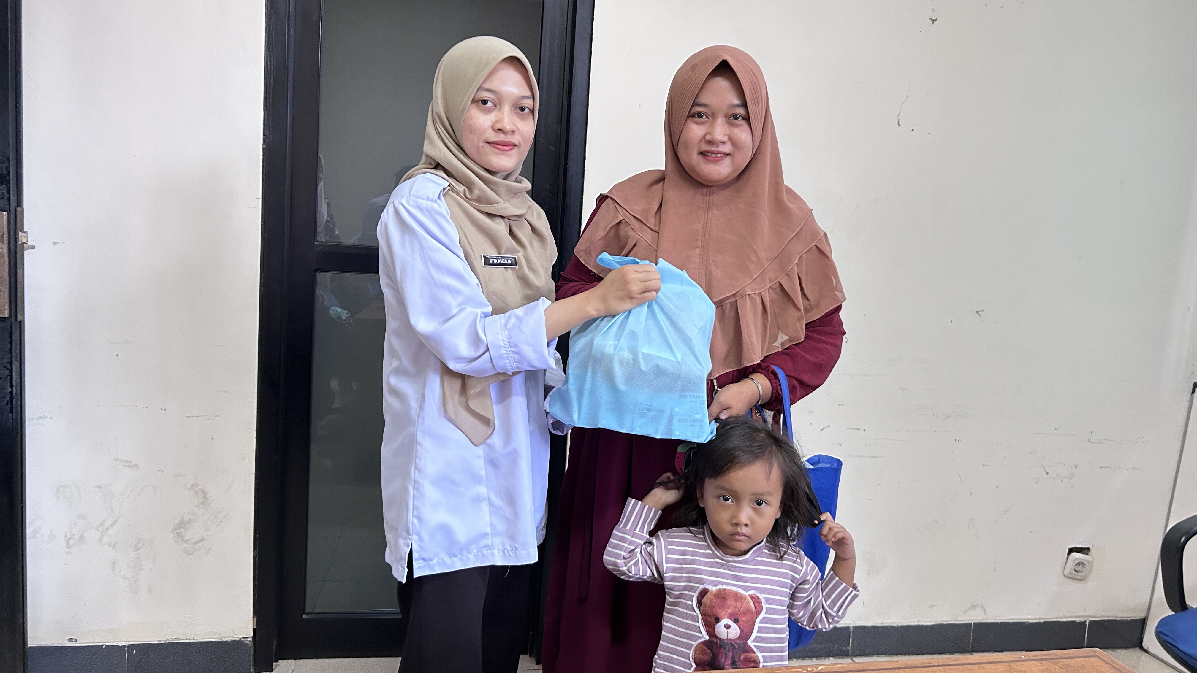 Bantuan Natura untuk Mendukung Pencegahan Stunting di Tugu Selatan 1