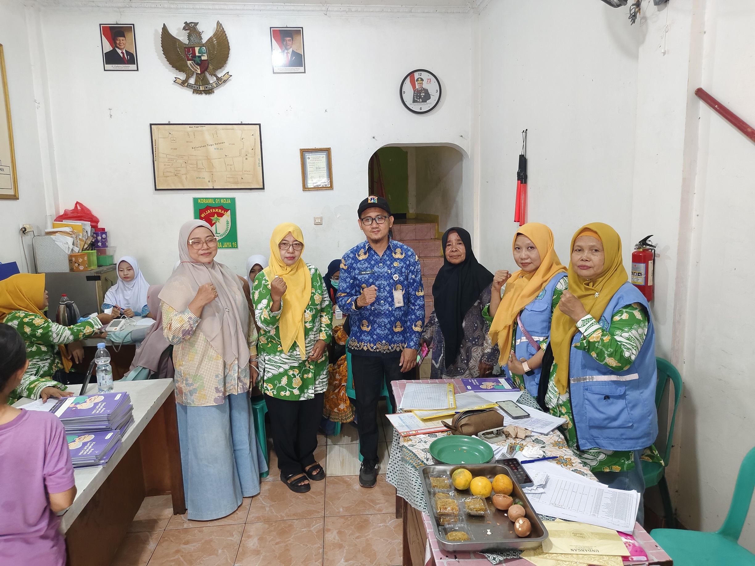 Monitoring Posyandu Kelurahan Tugu Selatan 1