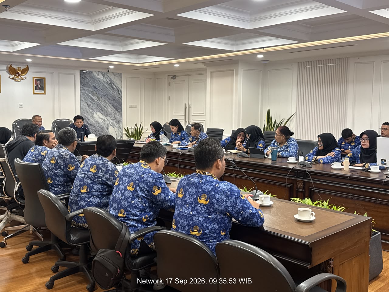 Rapat koordinasi dan audiensi mengenai Gerakan Pilah Sampah (GPS) di Kota Administrasi Jakarta Utara 1