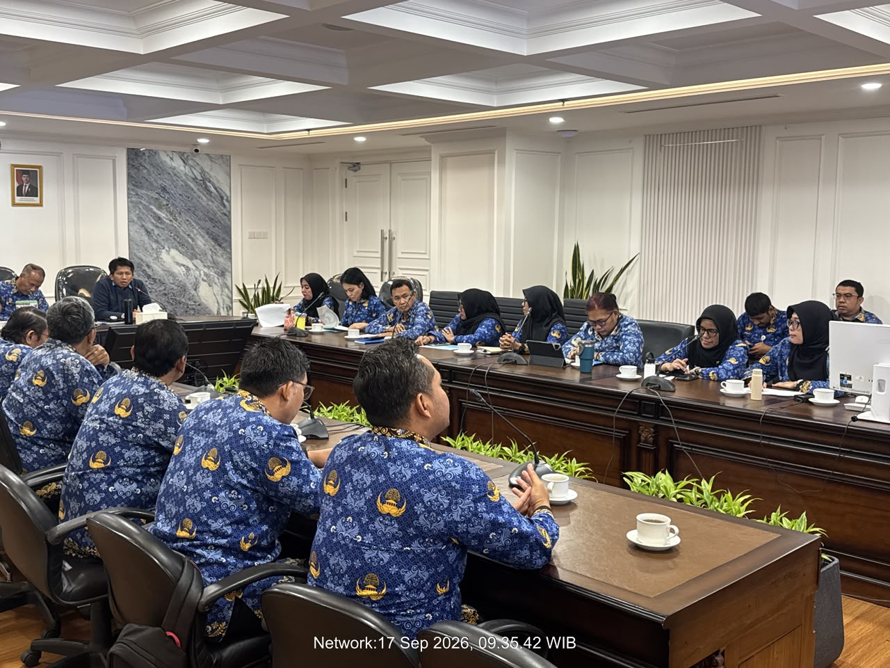 Rapat koordinasi dan audiensi mengenai Gerakan Pilah Sampah (GPS) di Kota Administrasi Jakarta Utara 2