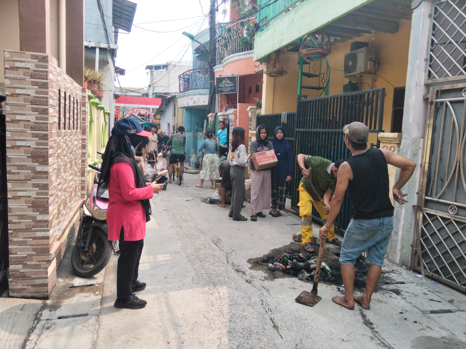 Giat Kerja Bakti di Wilayah RW. 03 Kelurahan Tugu Selatan 6
