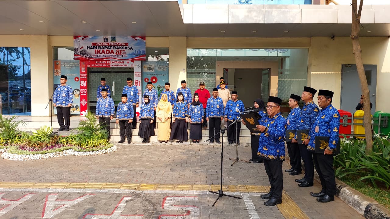 UPACARA PERINGATAN HARI RAPAT RAKSASA IKADA KE-81 TINGKAT KECAMATAN KOJA TAHUN 2026 3