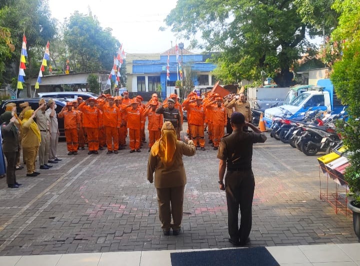 APEL RUTIN SENIN PAGI ASN DAN PJLP KELURAHAN TUGU SELATAN 1