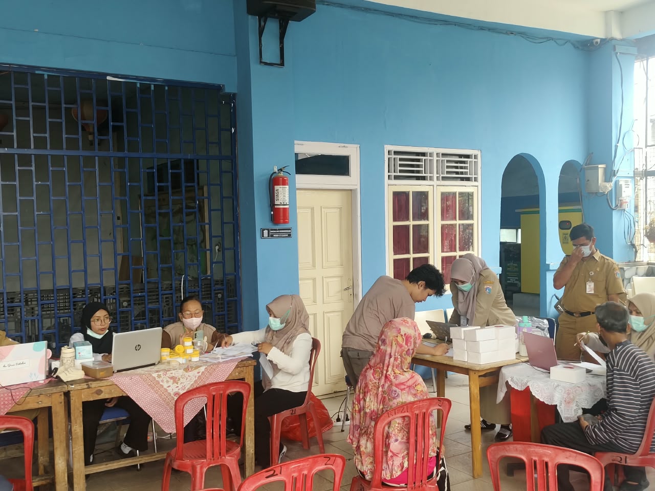 Monitoring Tracing TBC Terintrgrasi CKG dan Rontgen KeLurahan Tugu Selatan 5