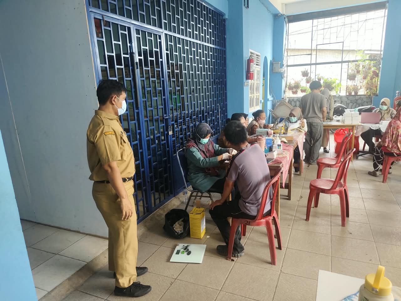 Monitoring Tracing TBC Terintrgrasi CKG dan Rontgen KeLurahan Tugu Selatan 1