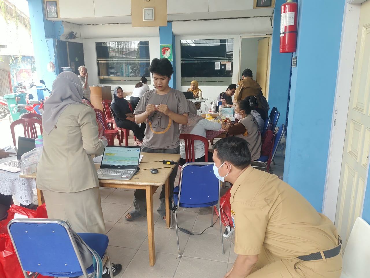 Monitoring Tracing TBC Terintrgrasi CKG dan Rontgen KeLurahan Tugu Selatan 2