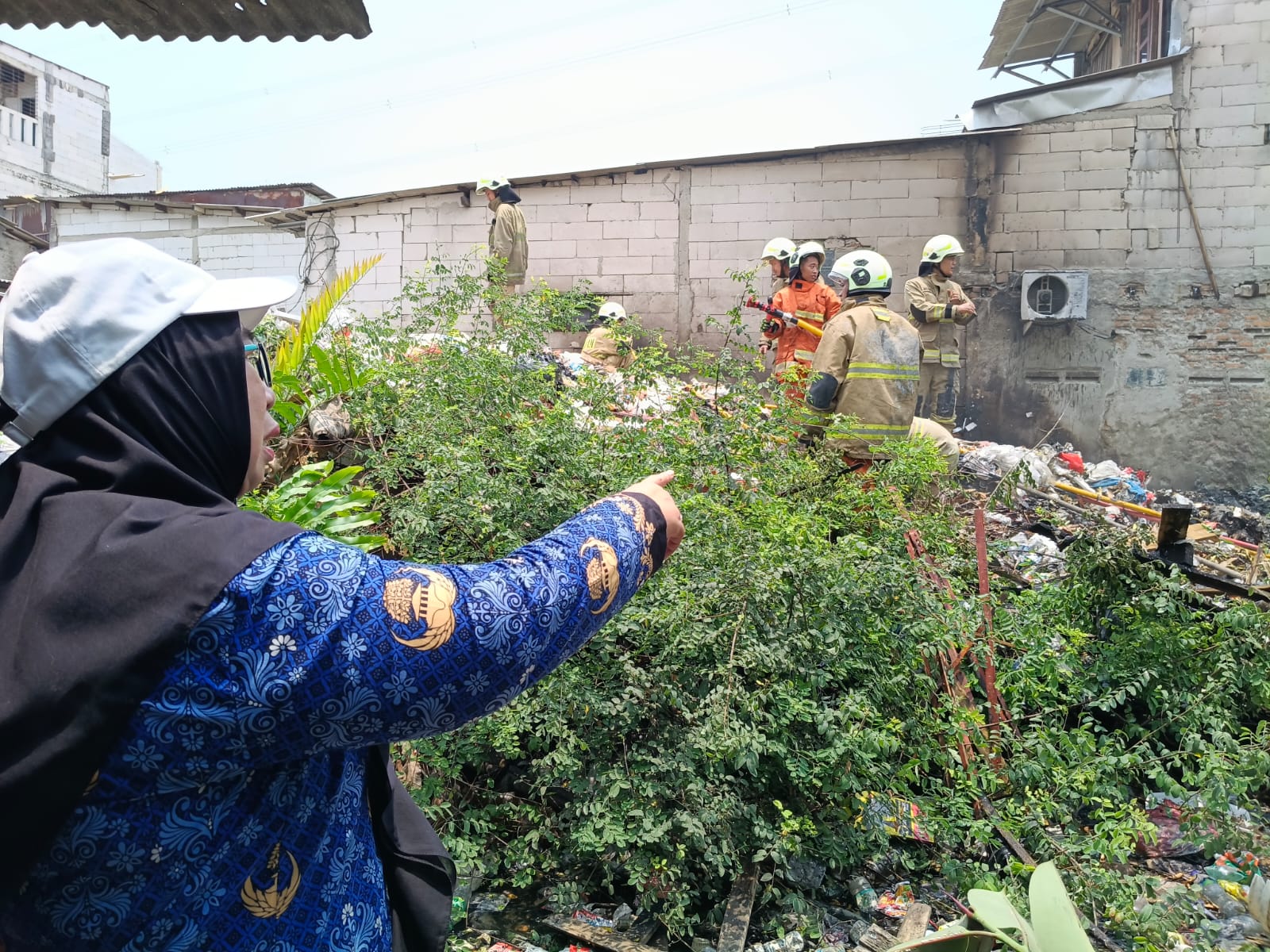 Monitoring dan Rapat Koordinasi Tindak Lanjut Kebakaran Wilayah Kelurahan Tugu Selatan 3
