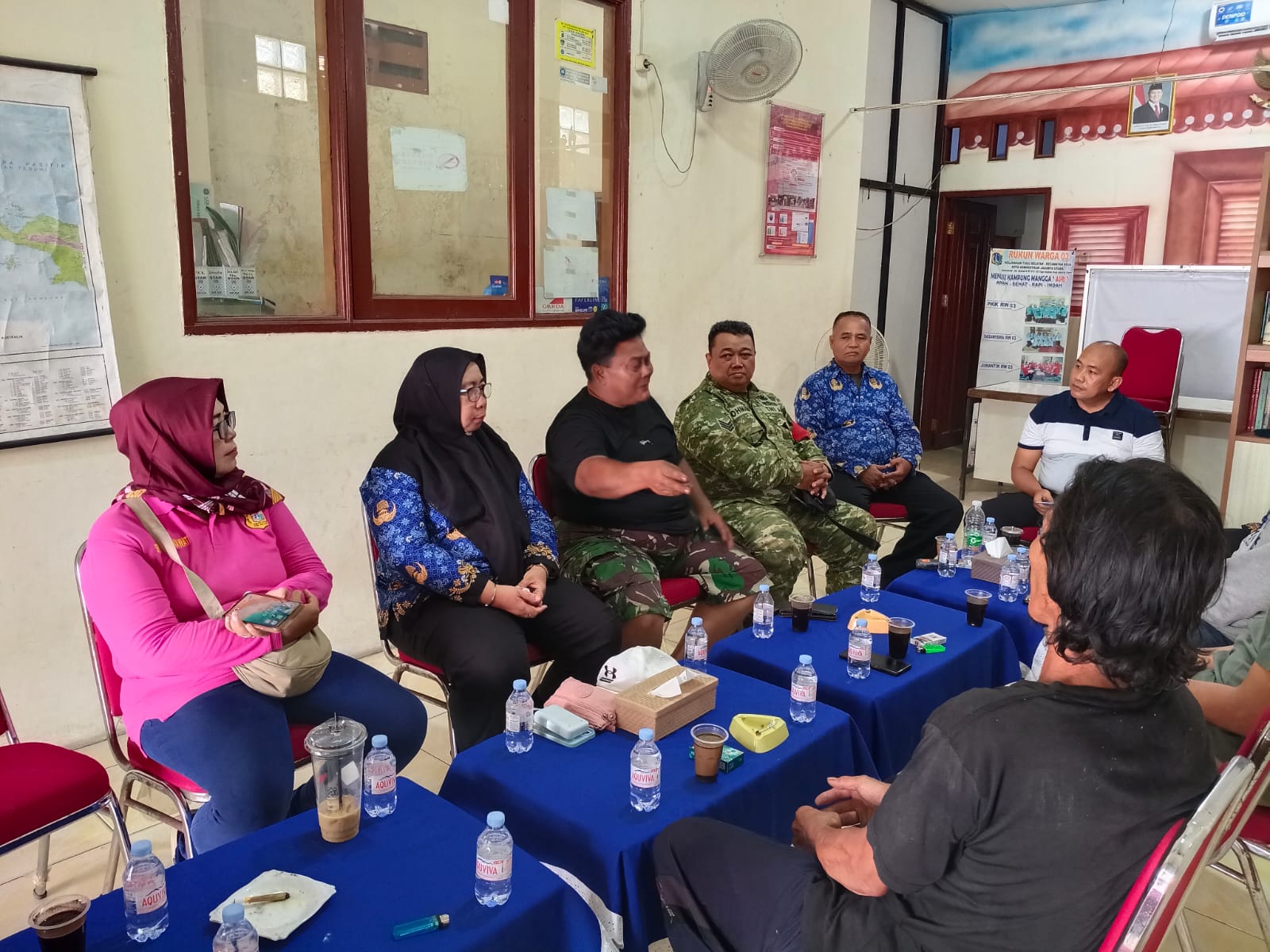 Monitoring dan Rapat Koordinasi Tindak Lanjut Kebakaran Wilayah Kelurahan Tugu Selatan 2