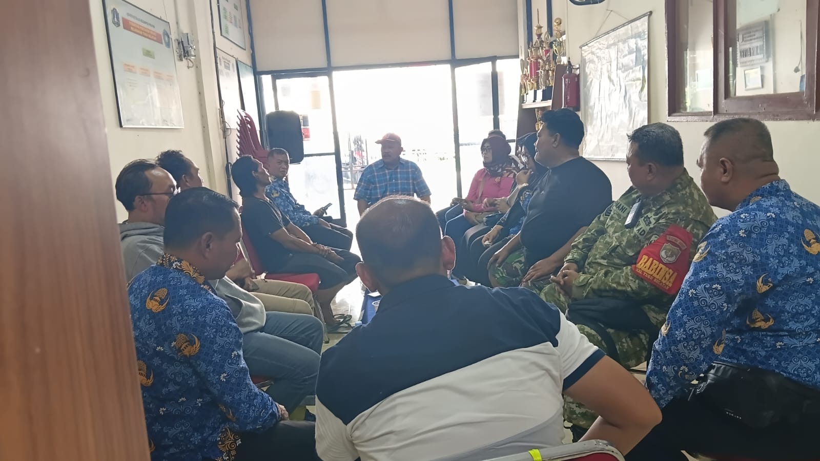 Monitoring dan Rapat Koordinasi Tindak Lanjut Kebakaran Wilayah Kelurahan Tugu Selatan 6