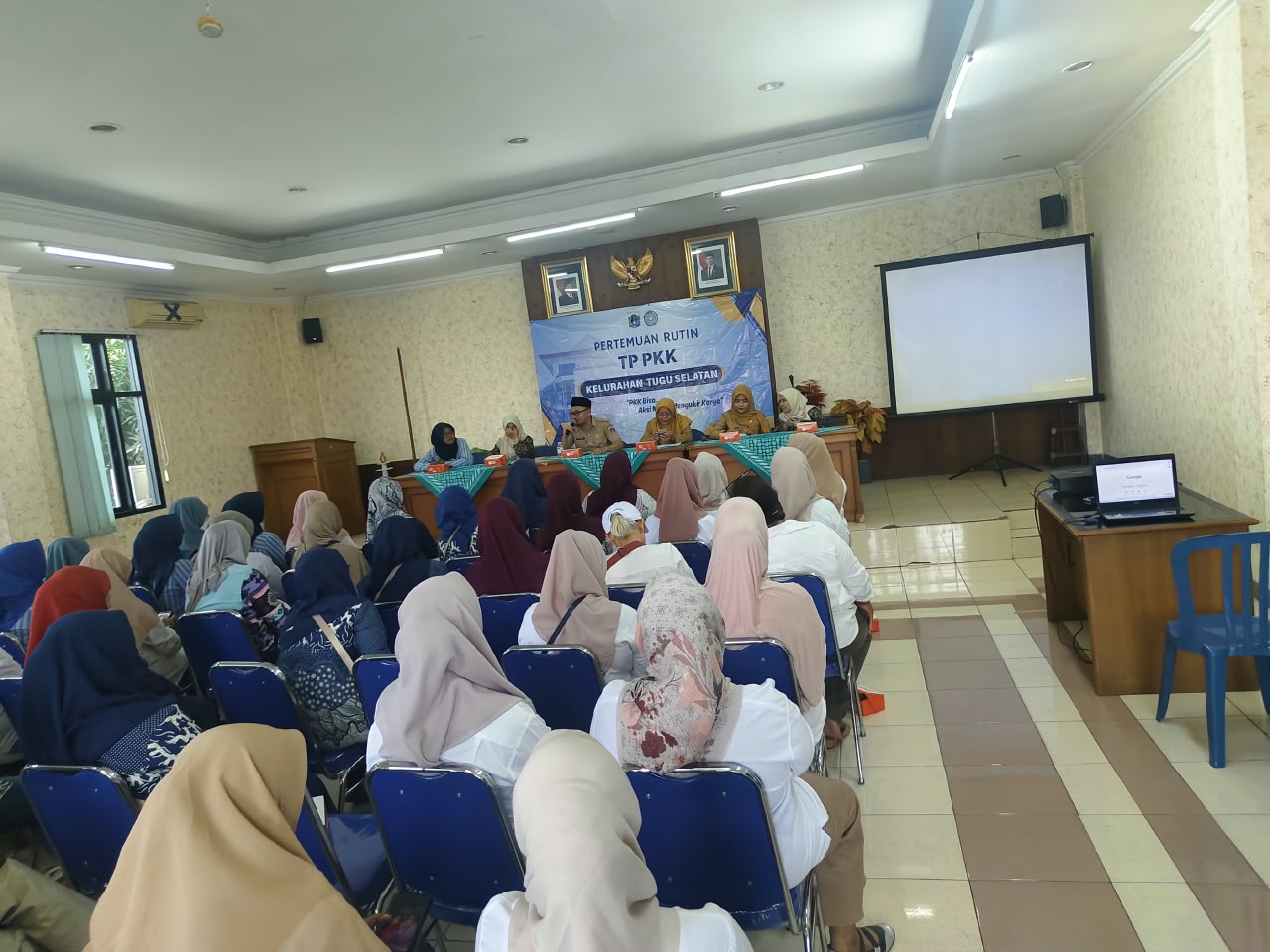 Pertemuan Rutin PKK Kelurahan Tugu Selatan 5