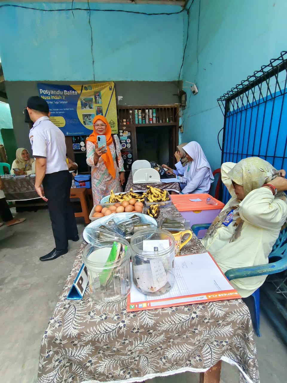 Monitoring Posyandu Kelurahan Tugu Selatan 4