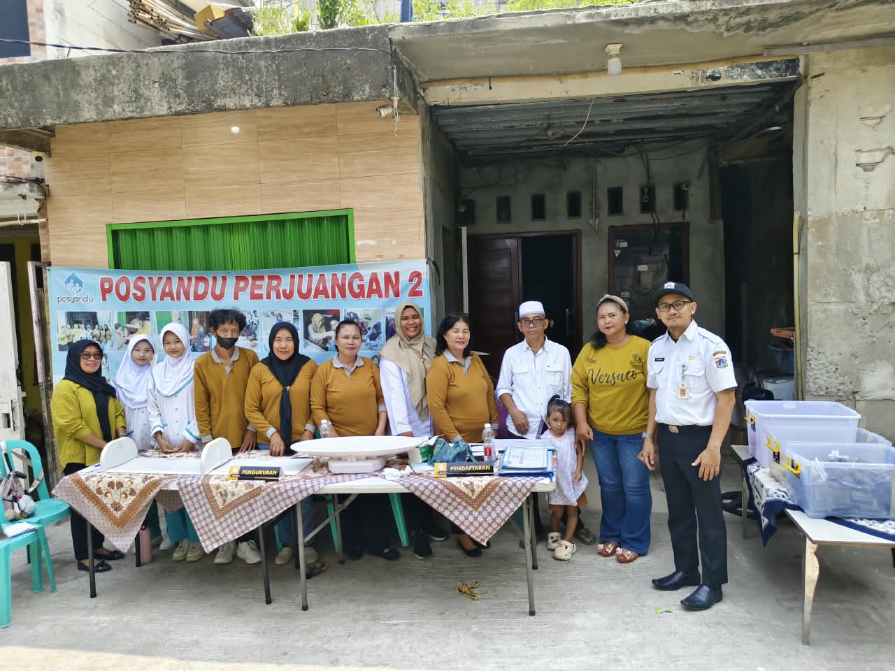 Monitoring Posyandu Kelurahan Tugu Selatan 6