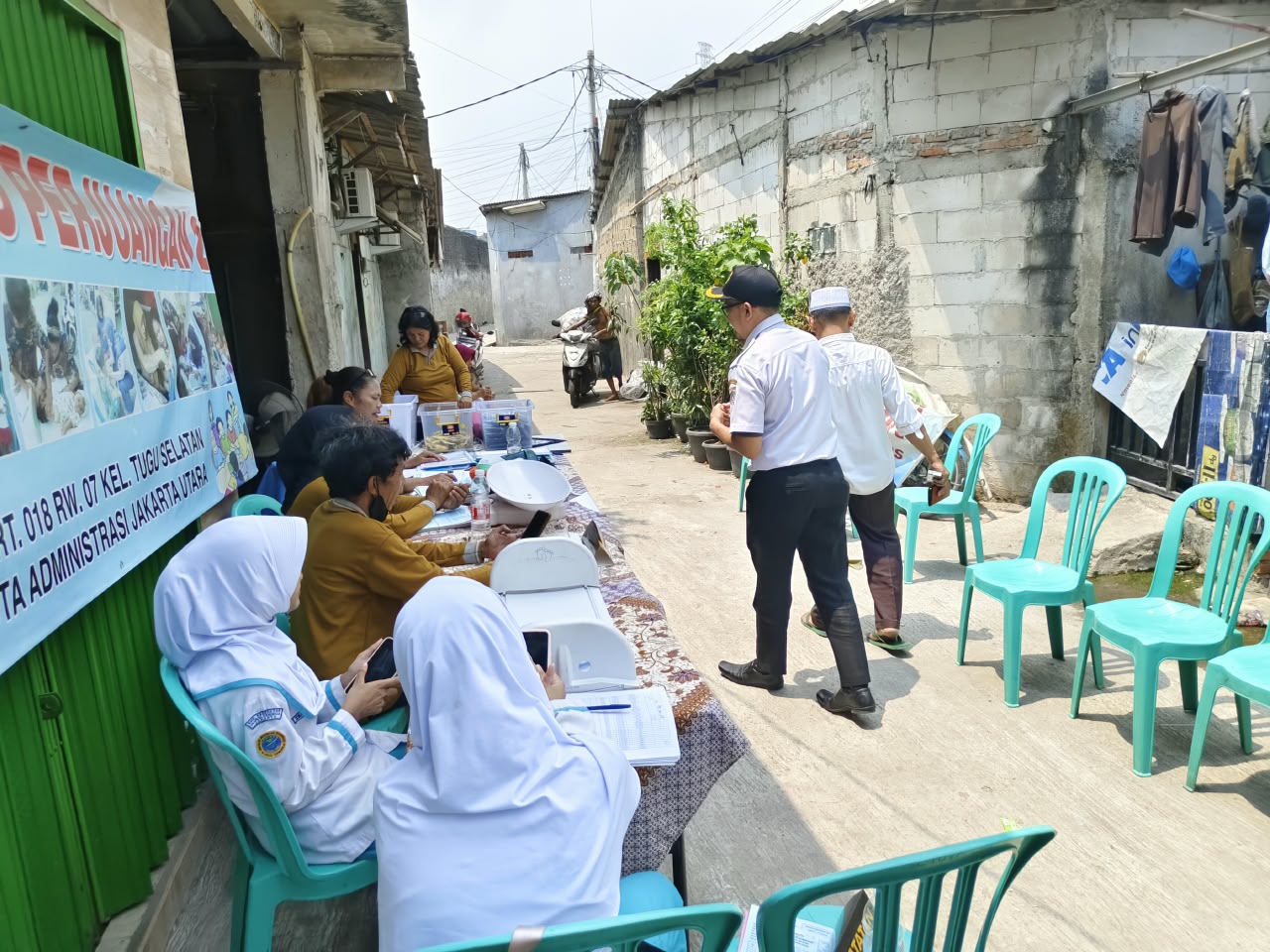 Monitoring Posyandu Kelurahan Tugu Selatan 1