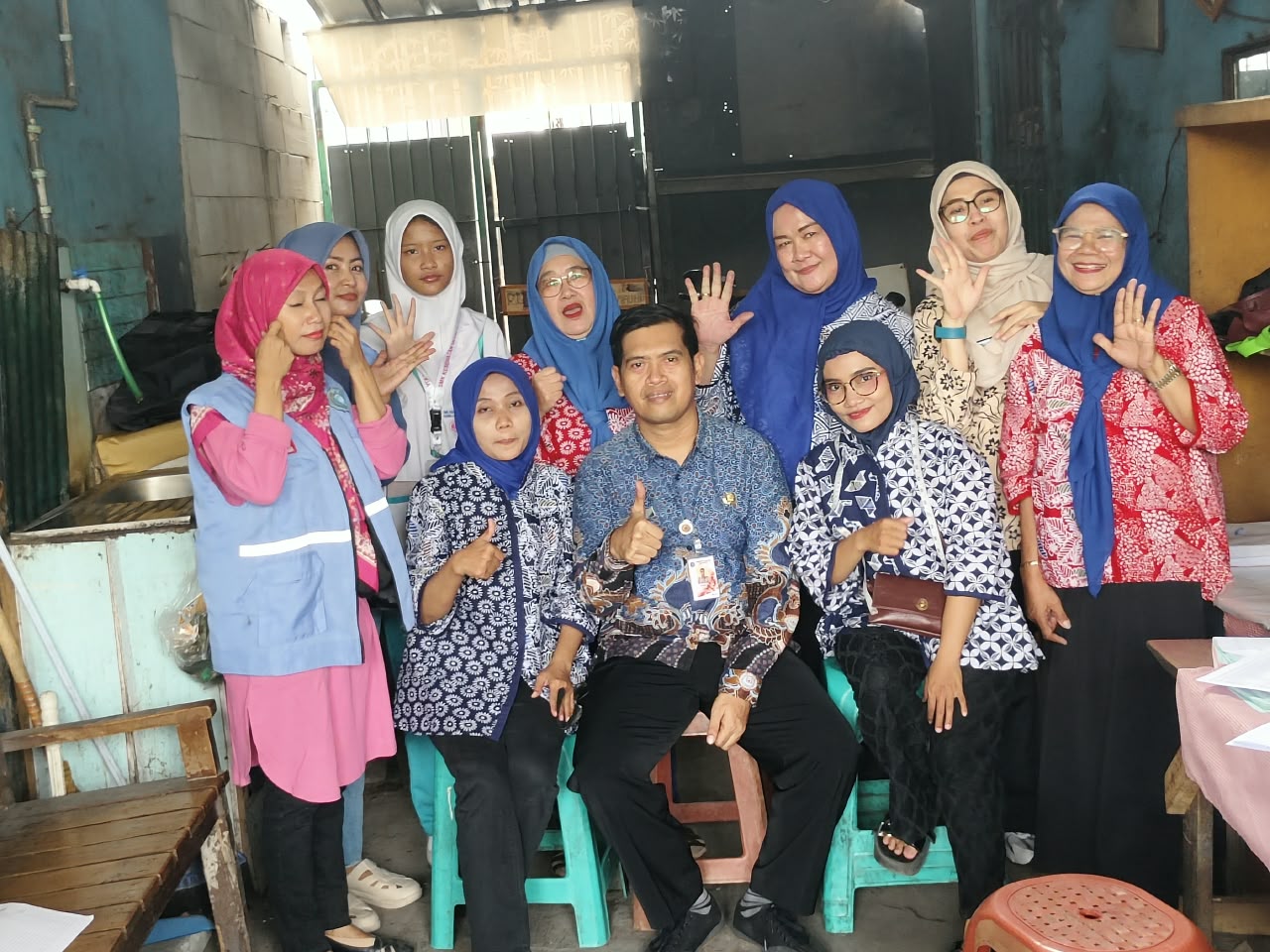 Monitoring Posyandu Kelurahan Tugu Selatan 6