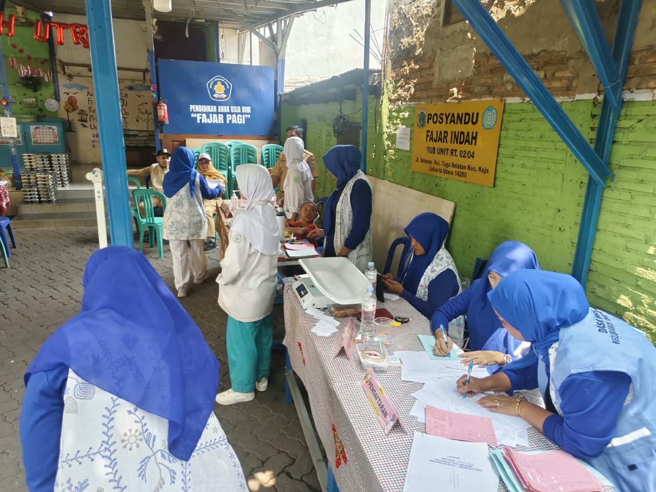 Monitoring Posyandu Kelurahan Tugu Selatan 5