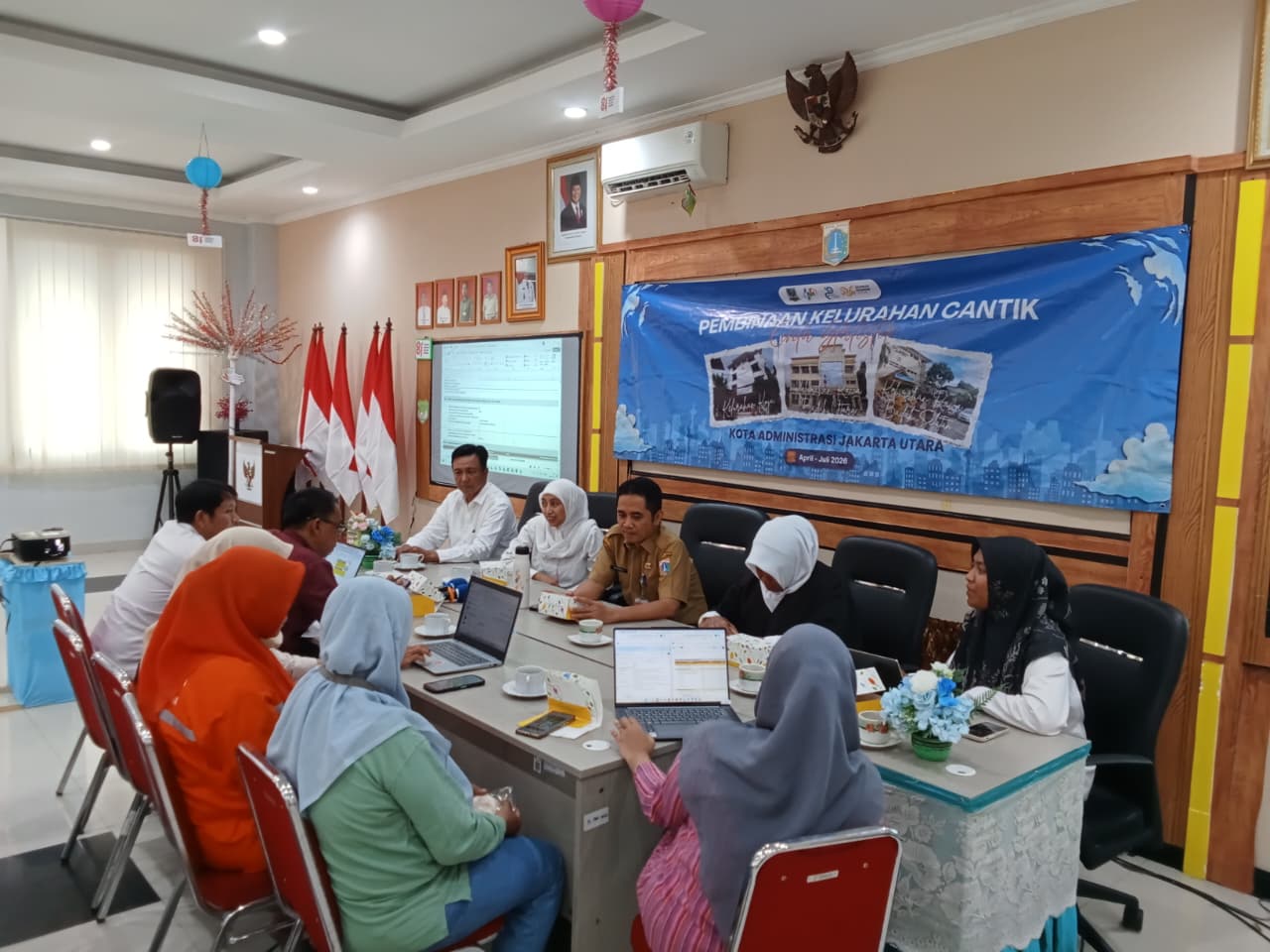 Evaluasi & Pembinaan Desa Cantik (Cinta Statistik) Kelurahan Rawa Badak Utara 2