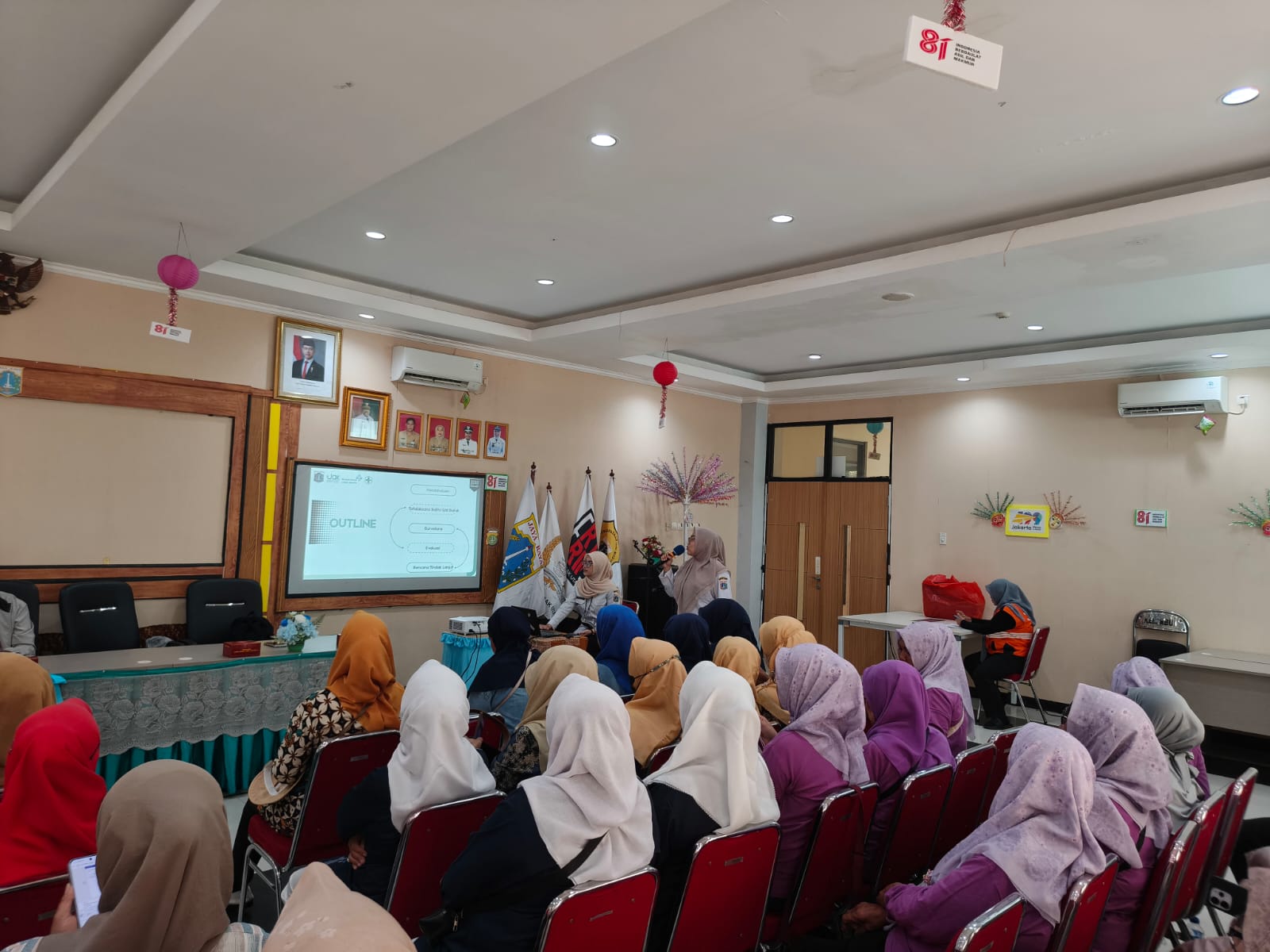Sosialisasi Penanganan Balita Gizi Buruk Bersama Puskesmas Rawa Badak Utara 1