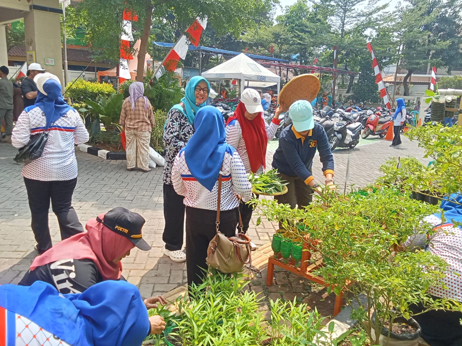 PANEN HASIL KEBUN KELURAHAN RAWA BADAK UTARA 2