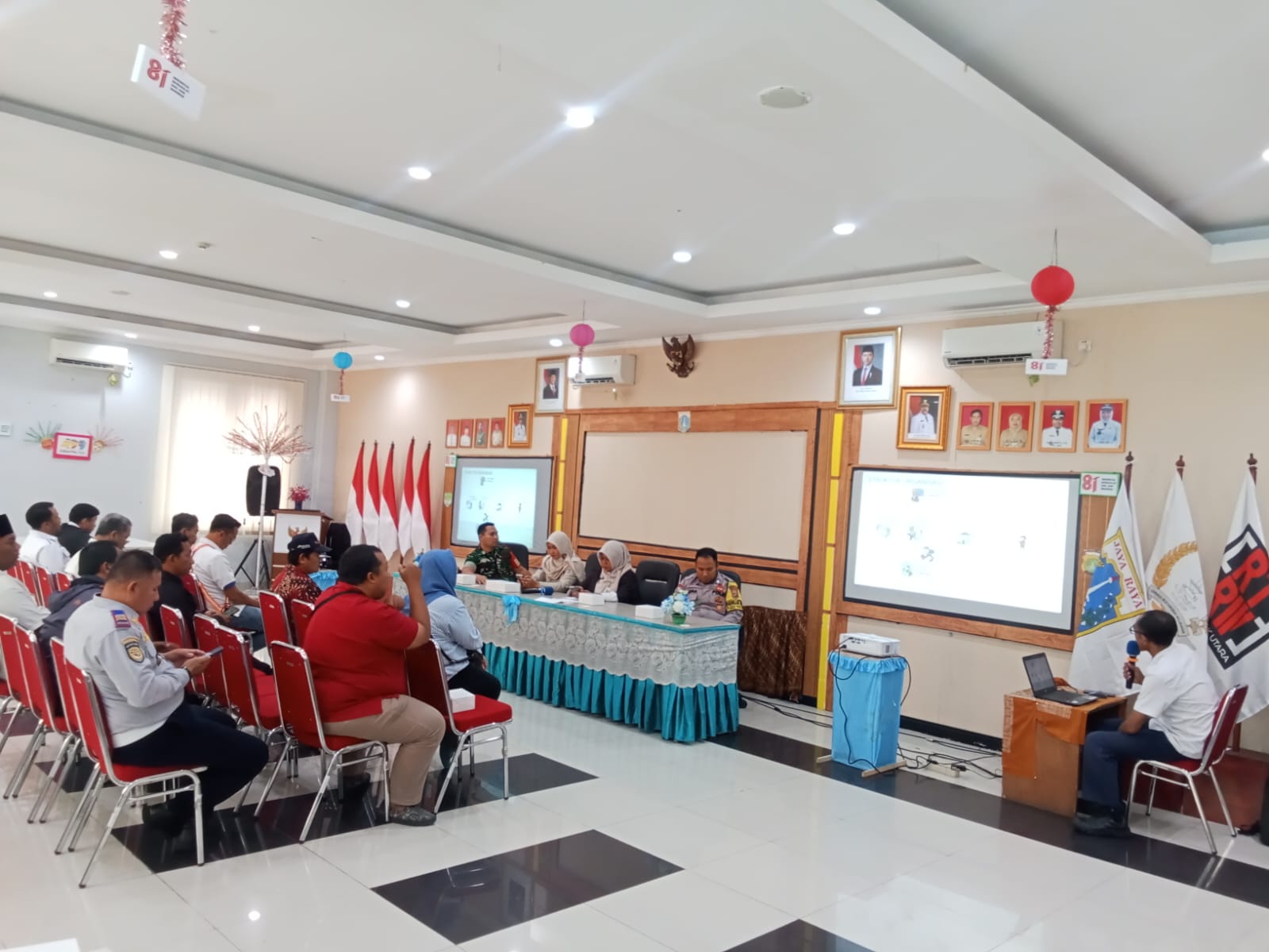 Sosialisasi Pembangunan dan Peningkatan Trotoar Jl. Lorong 104 Kelurahan Rawa Badak Utara 2