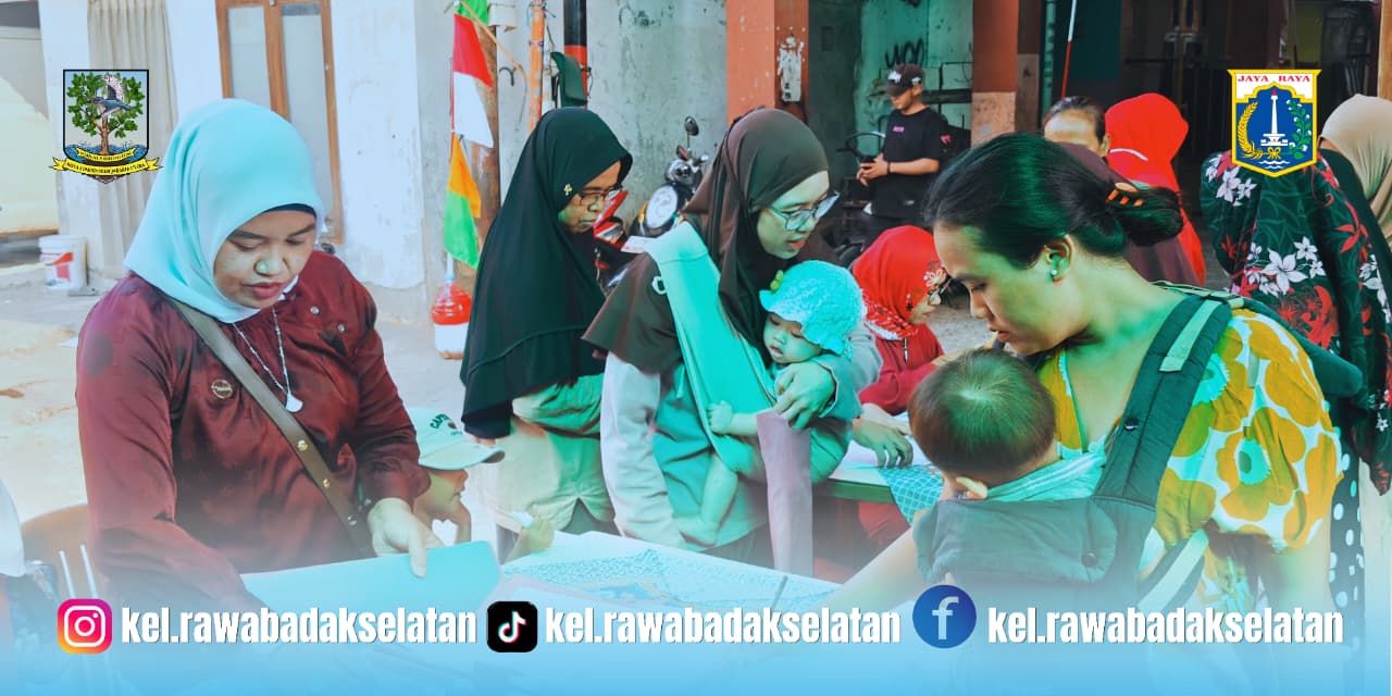 Kelurahan Rawa Badak Selatan Laksanakan Monitoring Posyandu RW 08 3
