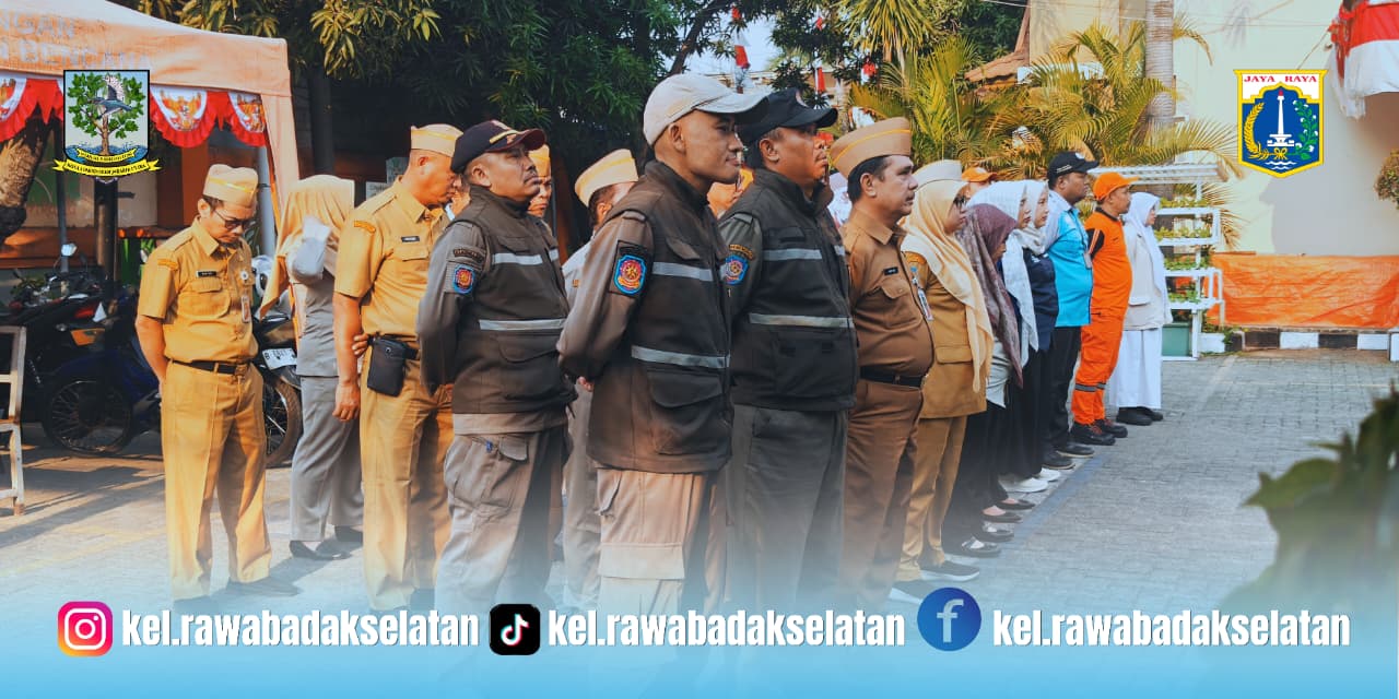 Apel Pagi Tingkat Kelurahan Rawa Badak Selatan, Perkuat Disiplin dan Sinergi Pelayanan Masyarakat 3