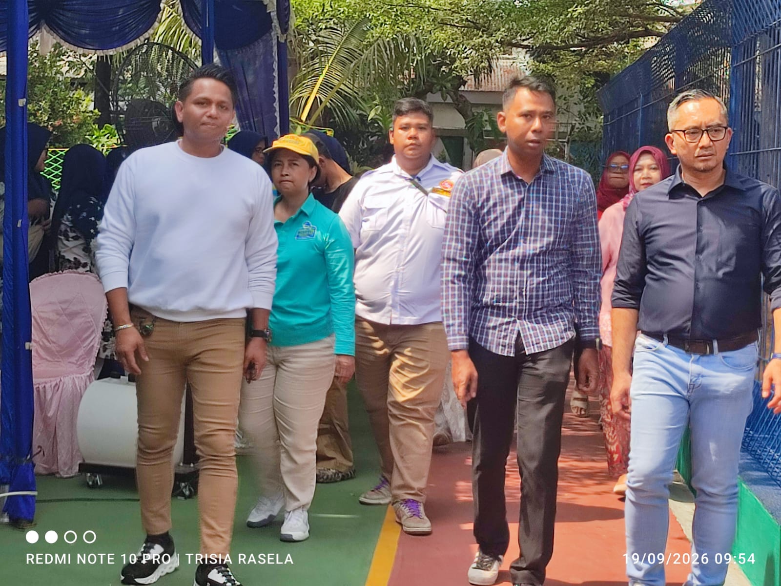 PERESMIAN HASIL REVITALISASI RPTRA RASELA 3
