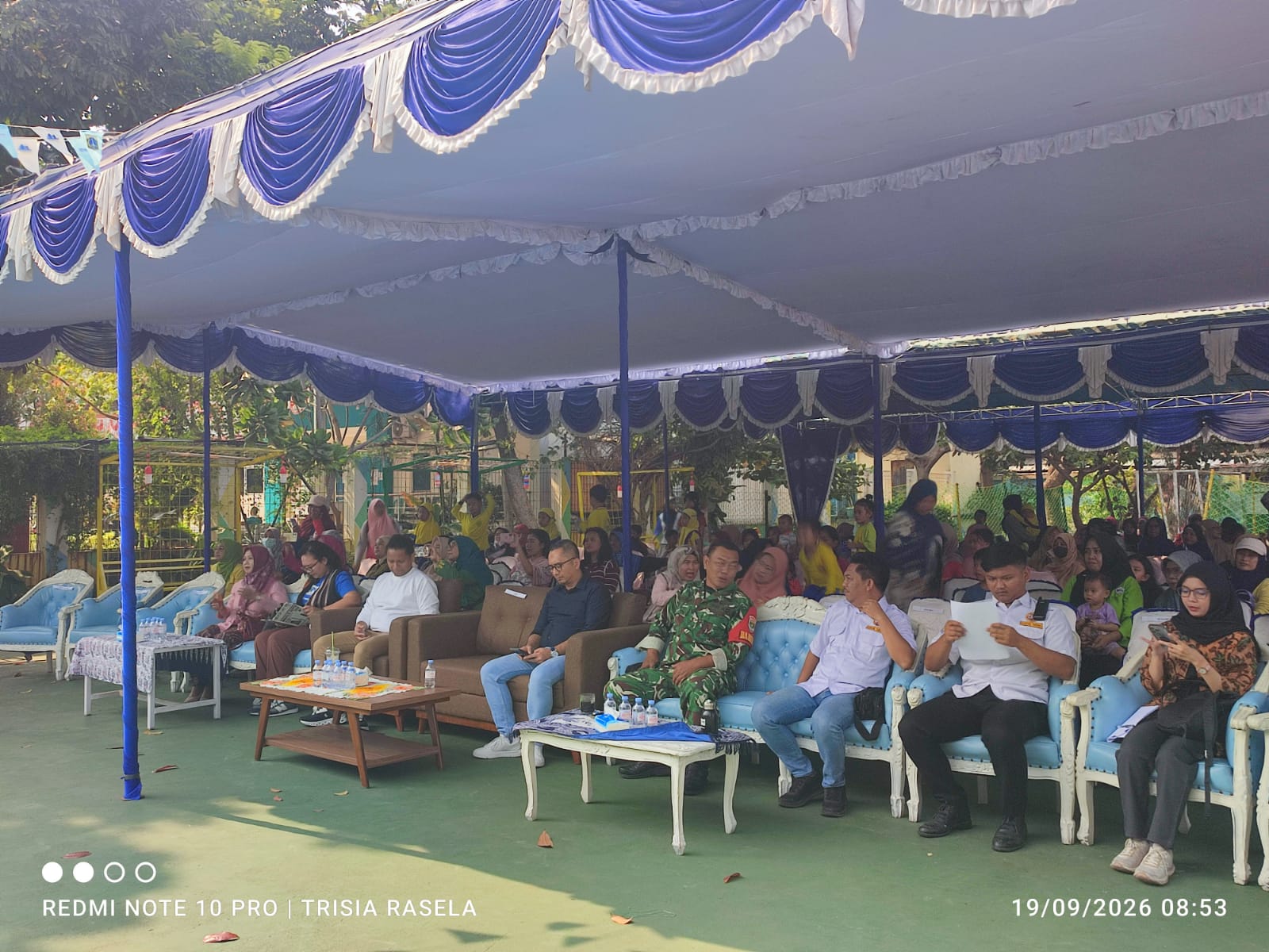 PERESMIAN HASIL REVITALISASI RPTRA RASELA 1