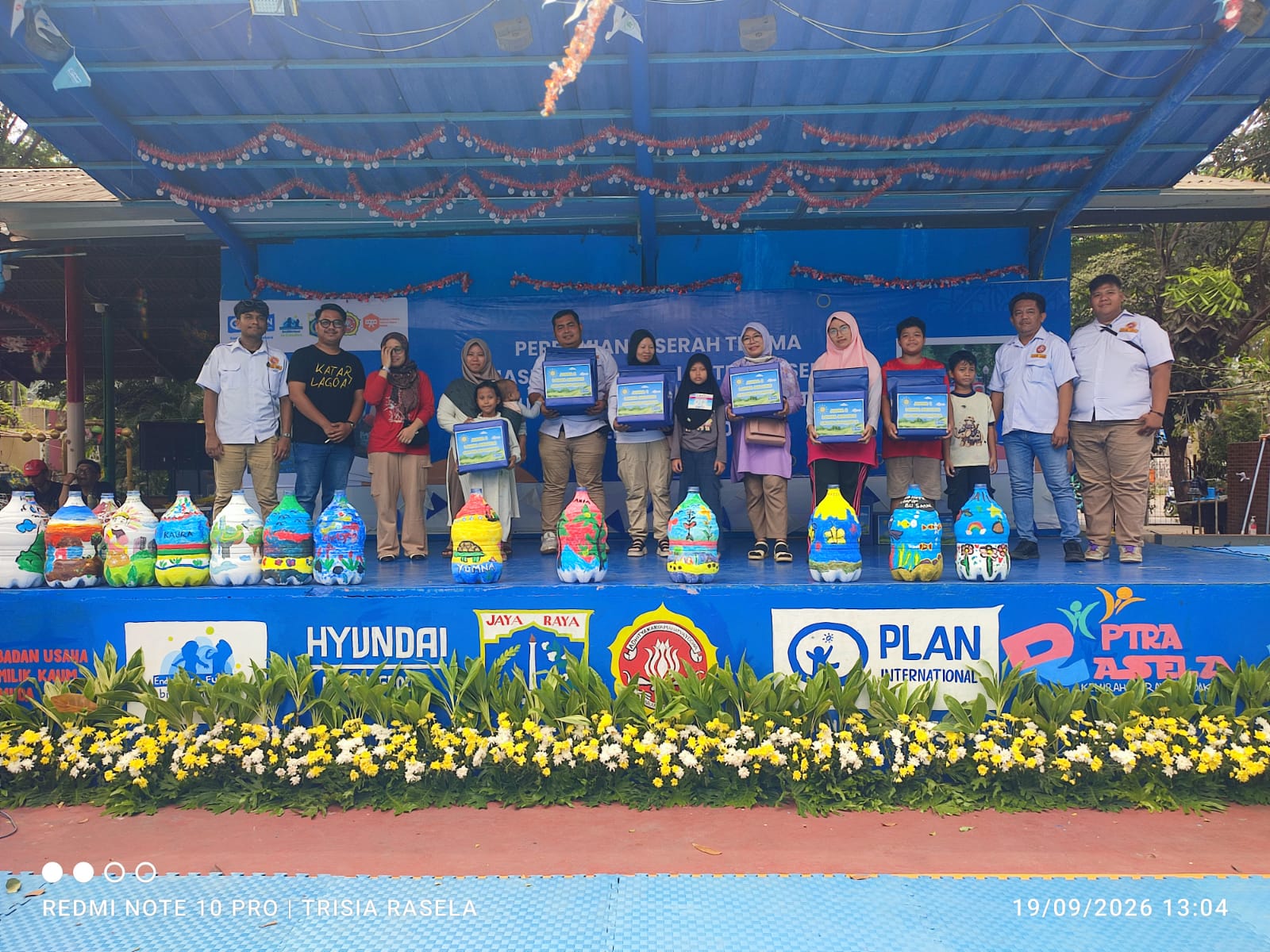 PERESMIAN HASIL REVITALISASI RPTRA RASELA 4