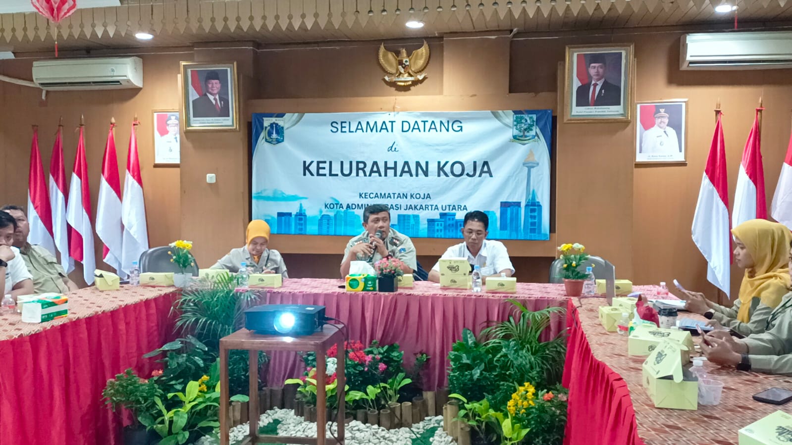 Rapat Koordinasi Mingguan Tingkat Kecamatan Koja 3