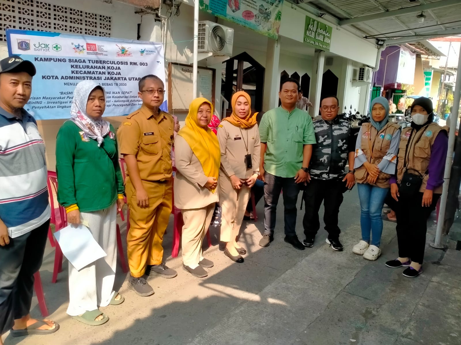 Kegiatan Monitoring dan Evaluasi Penanggulangan Penyakit Tuberkulosis (TB) di Wilayah RW 003 Kelurahan Koja 6