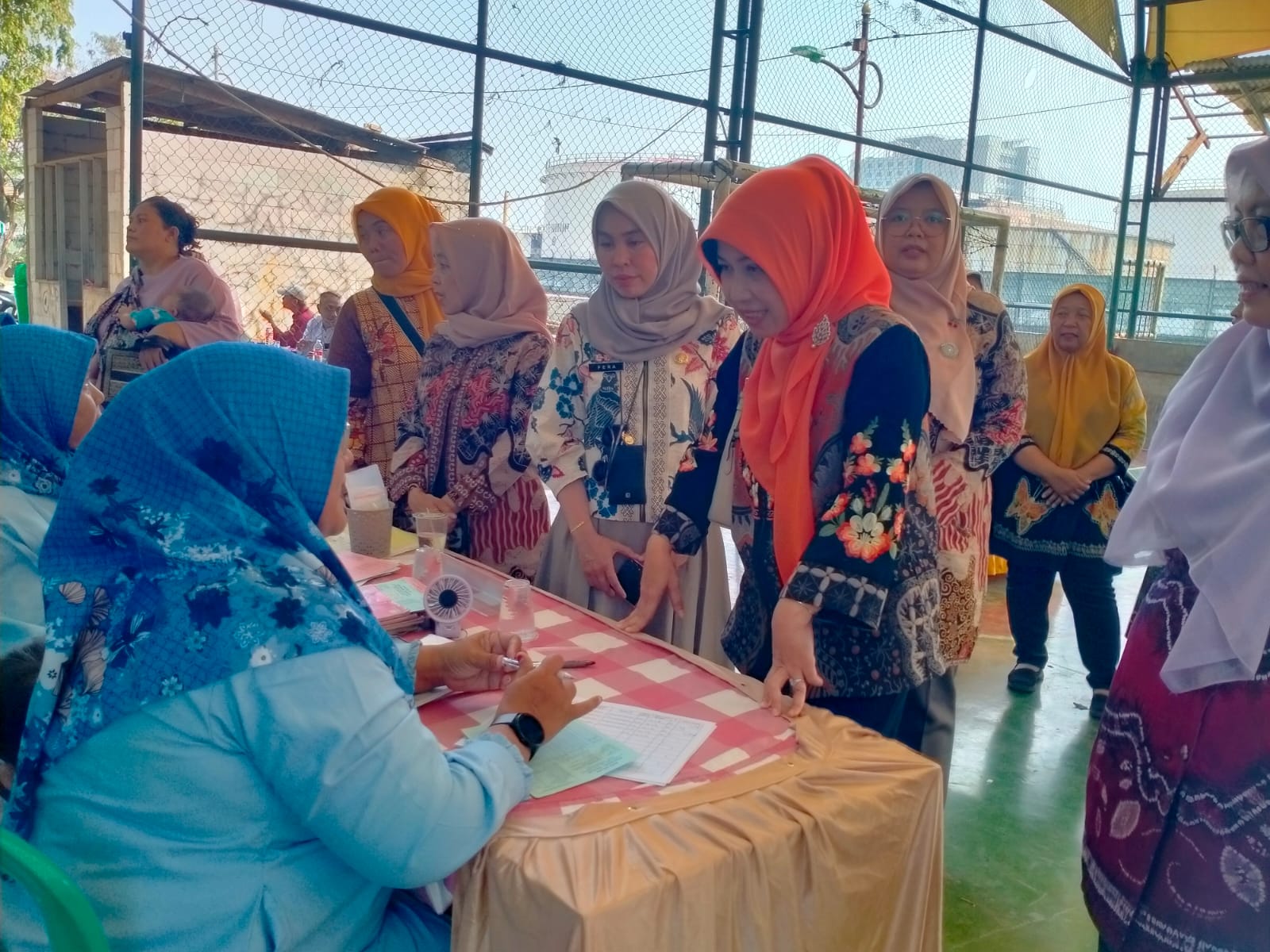 Kegiatan Posyandu Balita RW 013 Kelurahan Koja 1