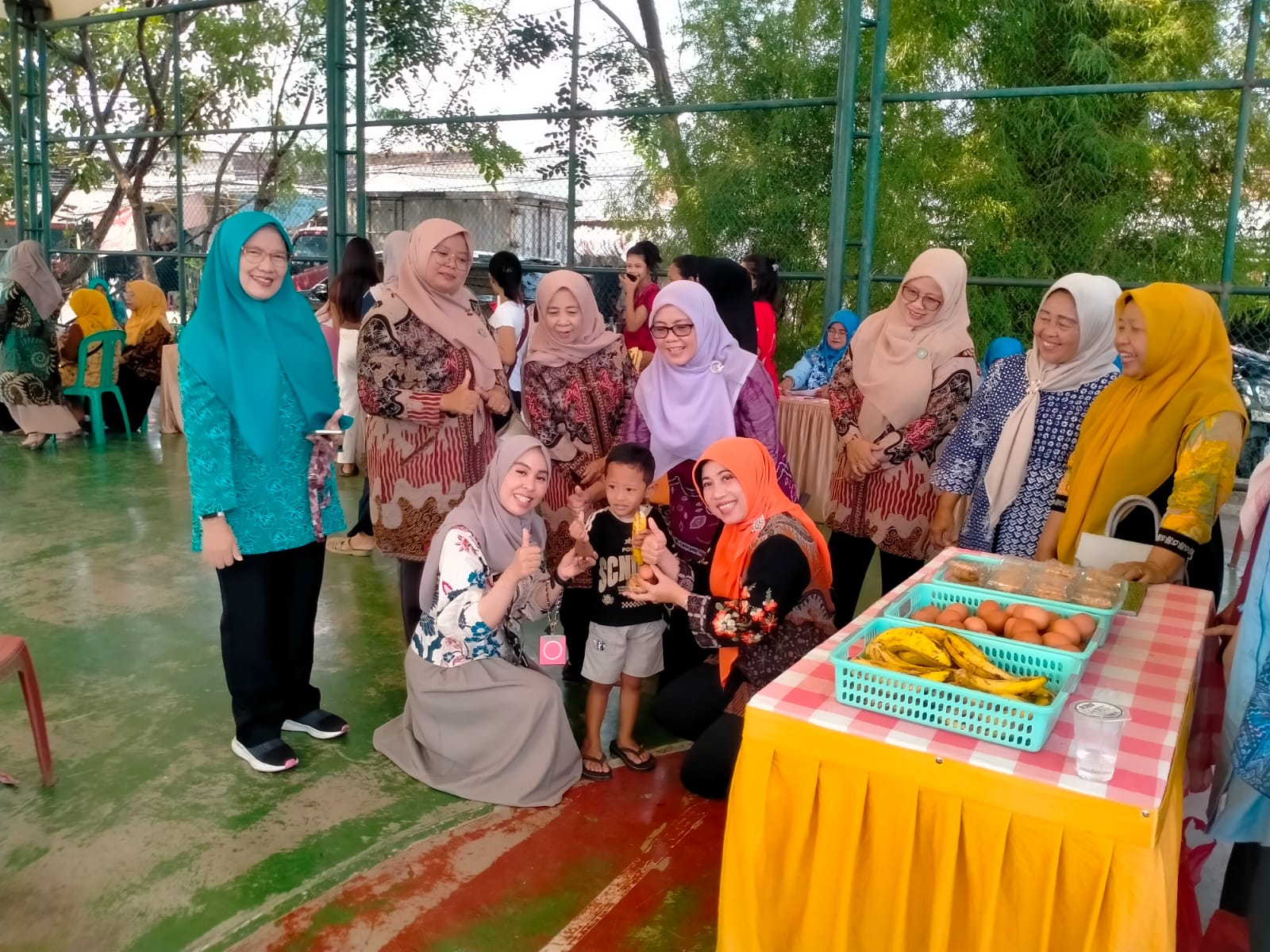 Kegiatan Posyandu Balita RW 013 Kelurahan Koja 6