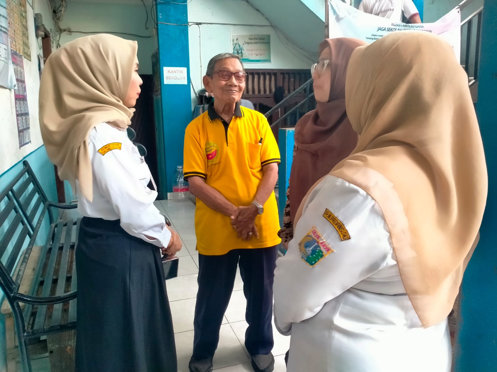 Pelaksanaan Bulan Imunisasi Anak Sekolah (BIAS) SDS Bina Pusaka Kelurahan Koja 1
