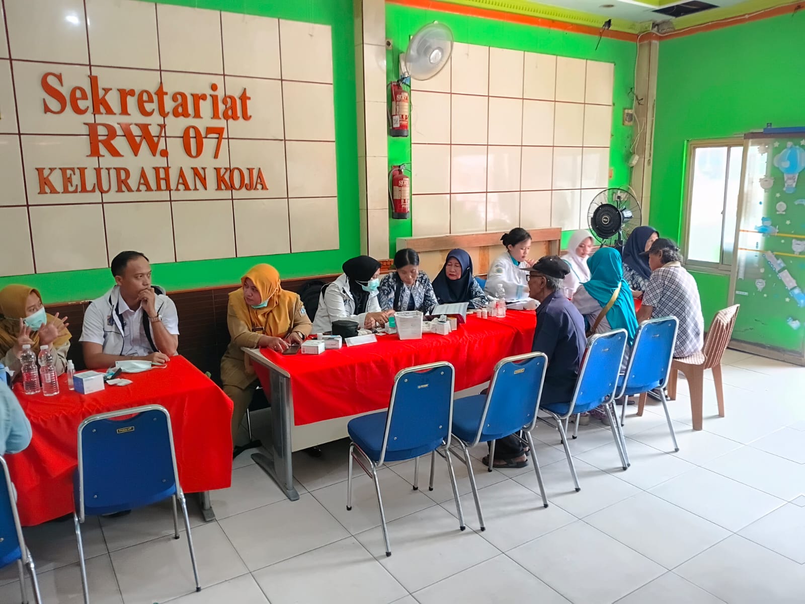 Kegiatan Posyandu Balita dan Lansia Integritas Layanan Primer RW 007 Kelurahan Koja 5