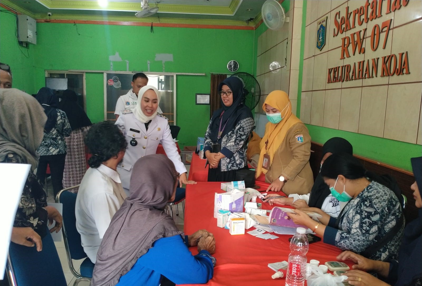Kegiatan Posyandu Balita dan Lansia Integritas Layanan Primer RW 007 Kelurahan Koja 2