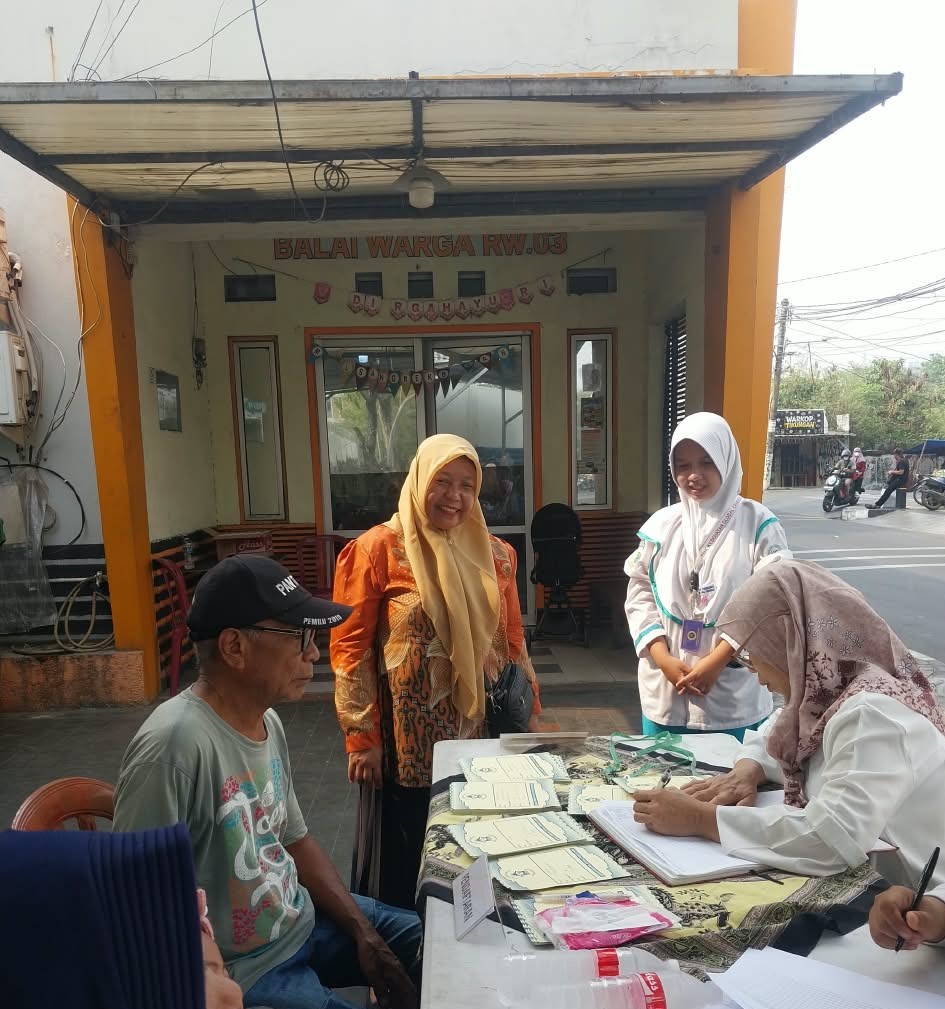 Kelurahan Koja Monitoring Pelayanan Posyandu Balita dan Lansia di RW 003 dan RW 006 2