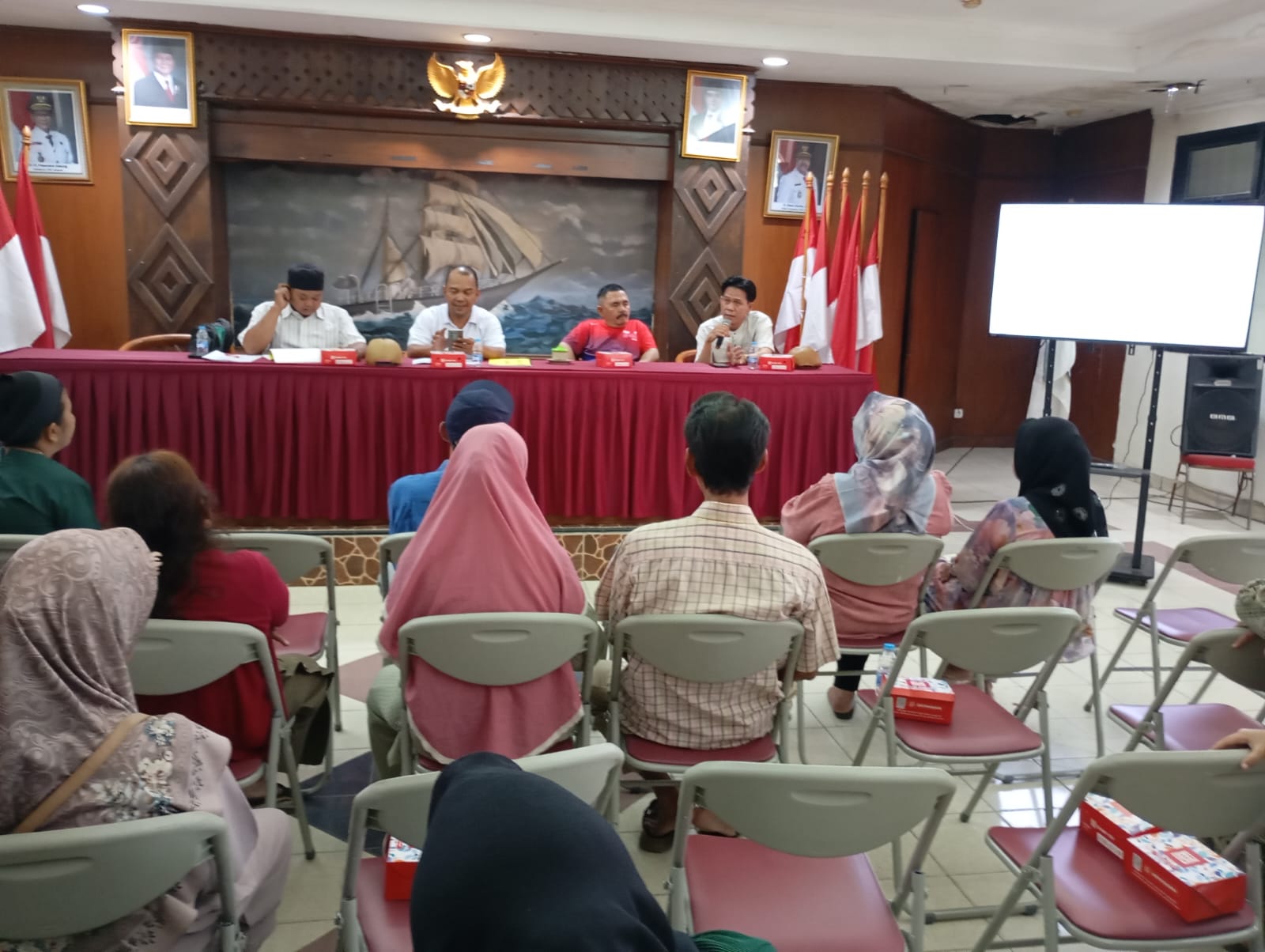 Pembahasan daftar Residu PTSL Kantor Pertanahan Kota Administrasi Jakarta Utara 3