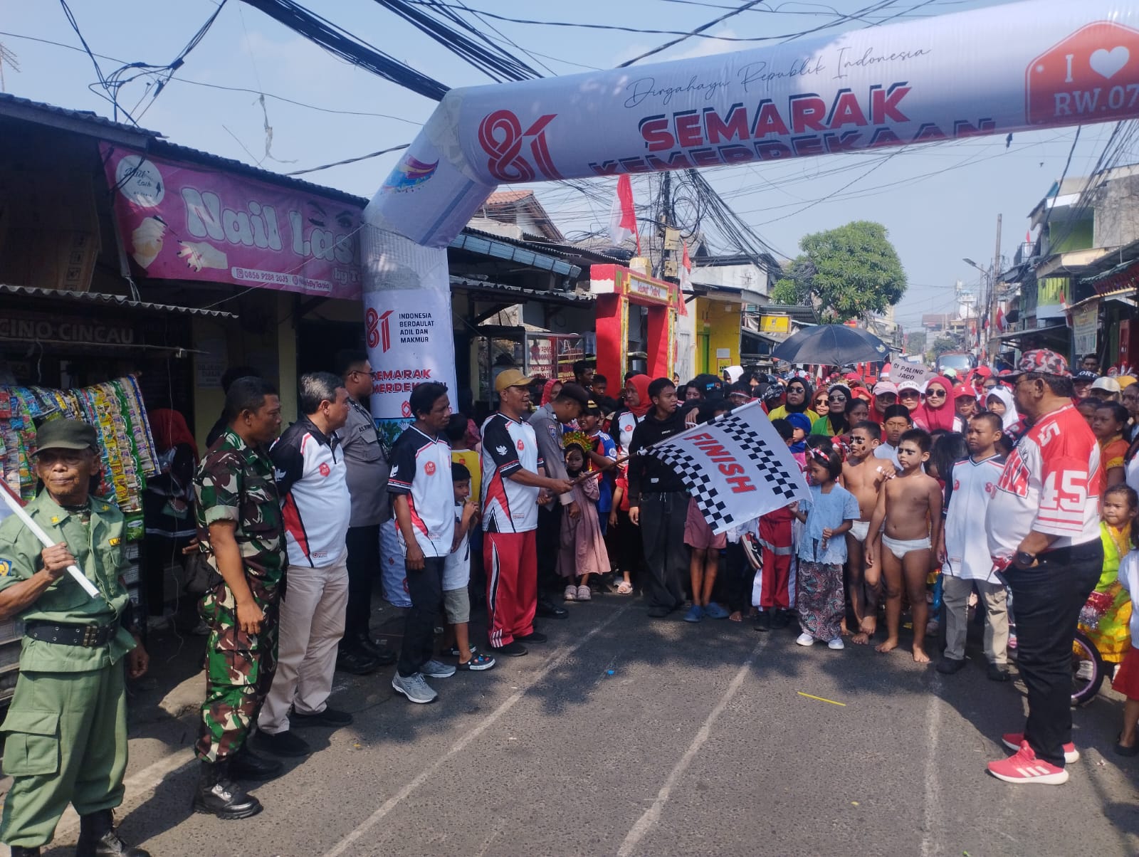 Rangkaian Kegiatan Semarak HUT ke-81 Kemerdekaan RI di Wilayah Kelurahan Kalibaru 5